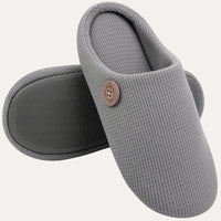 Smile Pop Men Flat Slippers Indoor Cozy Home Men Slippers Winter Casual Slippers Soft Antiskid Slippers Outdoor Fashion Shoes - Buy online at  Vibe In Cart.