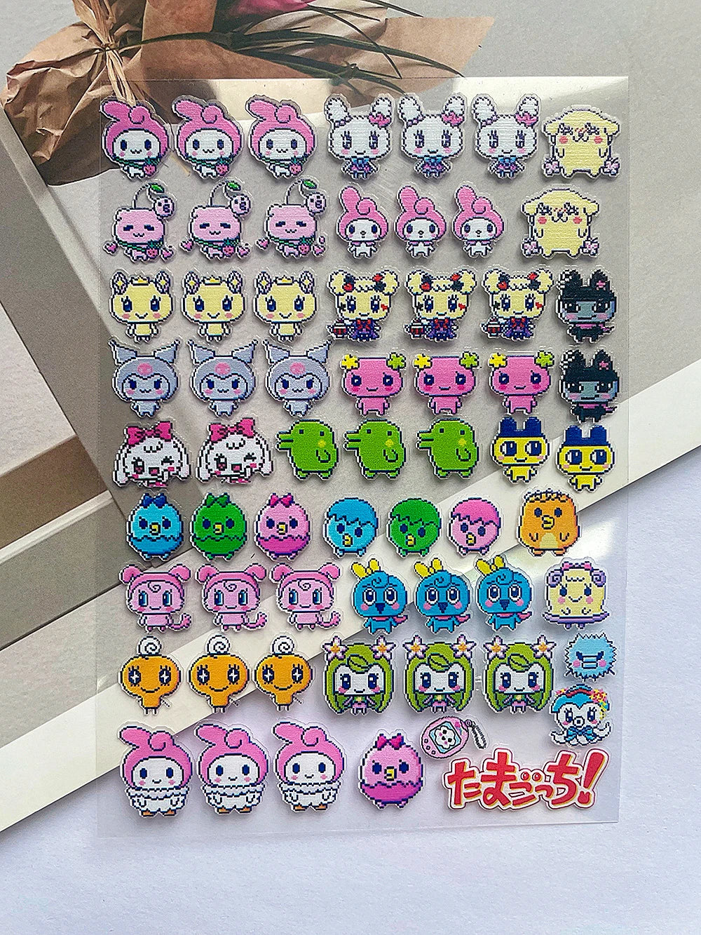 Waterproof Self-Adhesive PVC Cartoon Stickers for Luggage Tags