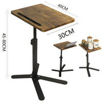 Wooden Rectangle Coffee Table for Living Room with Wheels