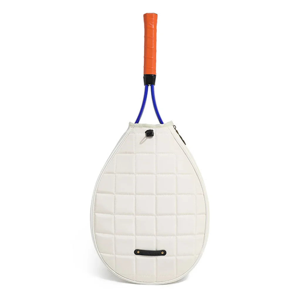Tennis Racket Carrying Bag Waterproof Portable Badminton Racquet Bag Zipper Closure Tennis Racquet Crossbody Bag for Women Men - Buy online at  Vibe In Cart.