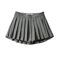 Spice girl pleated skirt female pure color small short skirt summer new Korean version JK college wind high waist mini skirt - Buy online at  Vibe In Cart.