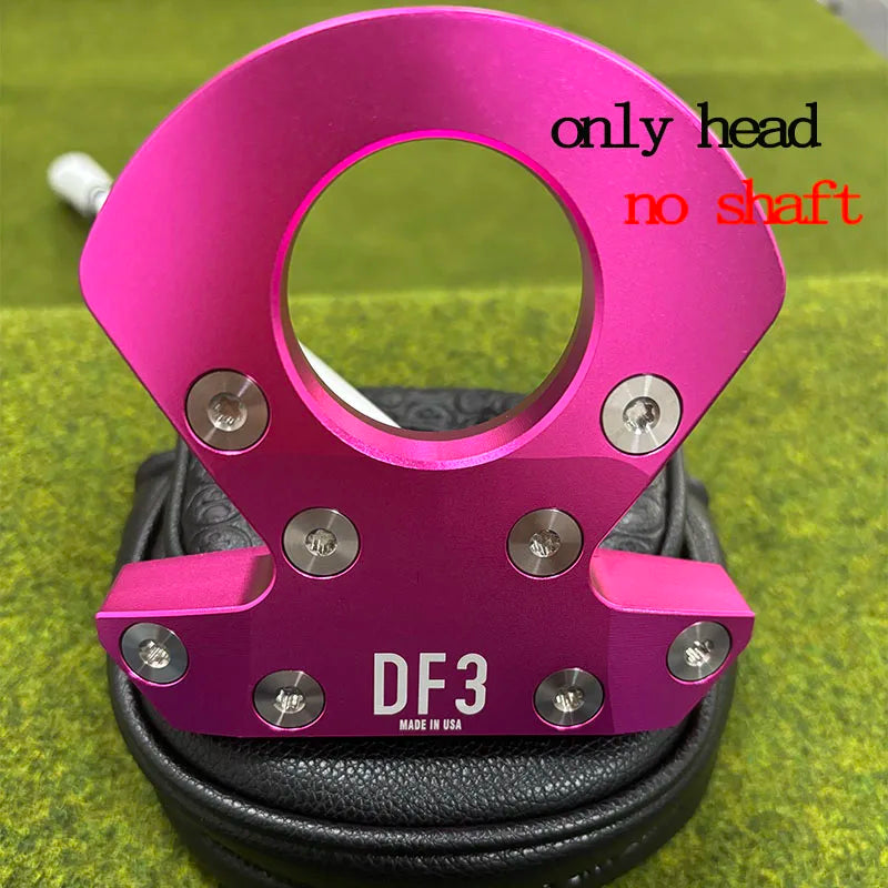 Right-Handed Golf Putter with Steel Shaft, 33-36 Inches, Black White