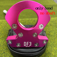 Right-Handed Golf Putter with Steel Shaft, 33-36 Inches, Black White