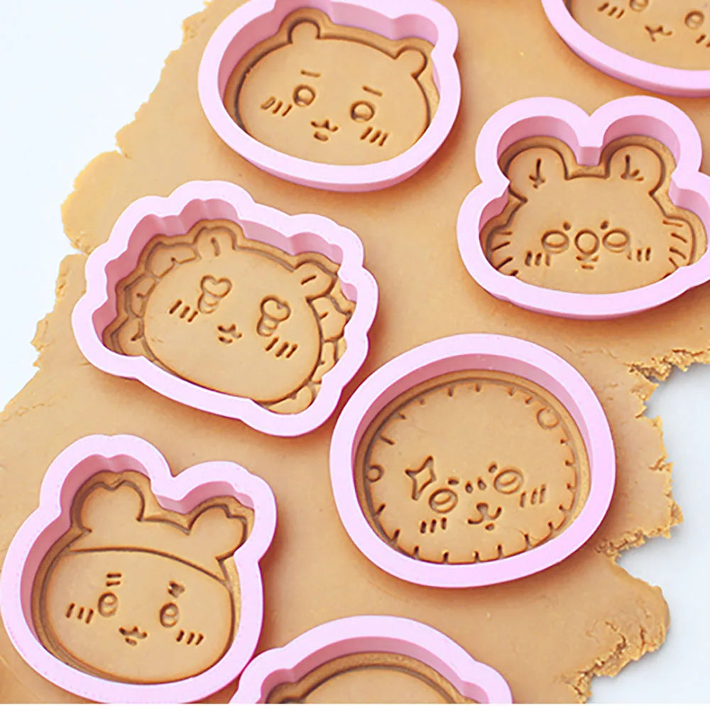 Cartoon Doll Cookie Cutters Pressable Biscuit Mold DIY Kitchen Baking Pastry Bakeware - Buy online at  Vibe In Cart.