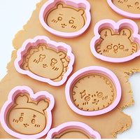 Cartoon Doll Cookie Cutters Pressable Biscuit Mold DIY Kitchen Baking Pastry Bakeware - Buy online at  Vibe In Cart.