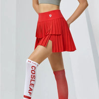 Women Sports Mini Pleated Skirt Golf Tennis Skirts With Pocket Double Layer Gym Fitness Running Yoga Athletic Workout Skort - Buy online at  Vibe In Cart.