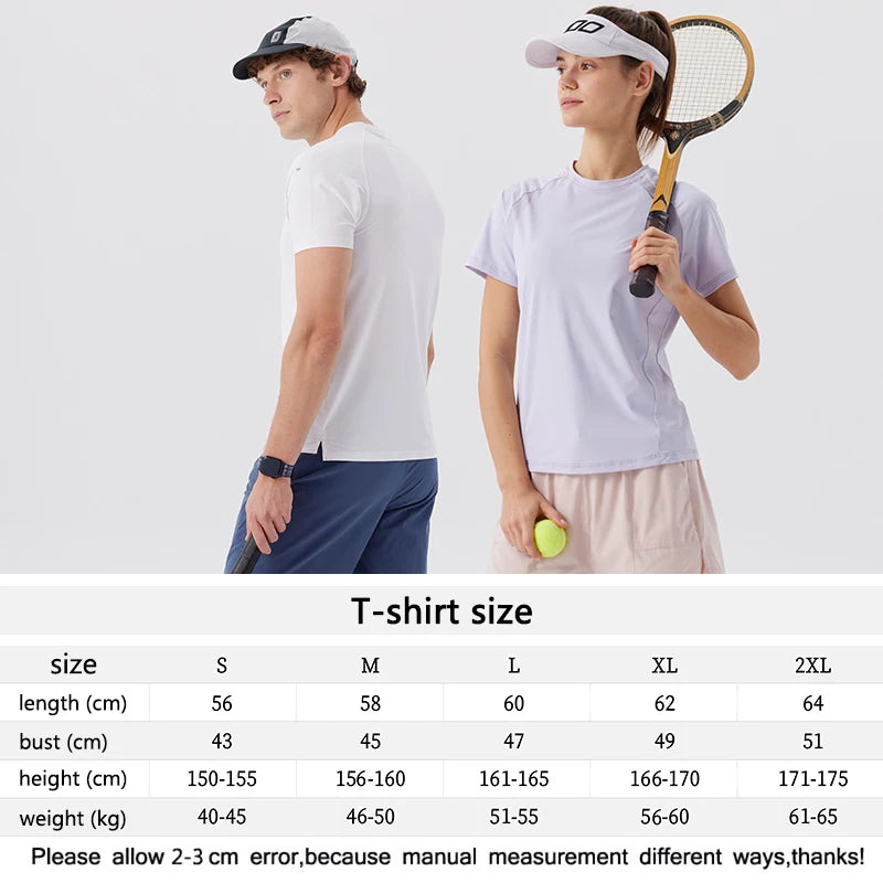 Summer Women's Tennis Sports T-Shirt Gym Running Fitness Training Sportswear Golf Yoga Shirts Quick Dry Breathable Top - Buy online at  Vibe In Cart.