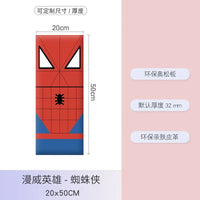 Wooden Children's Bed Headboard with Anti-Collision Panels and 3cm Height