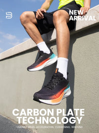 Baasploa Running Shoes Men Carbon Plate Professional Cushioning Anti-slip Sneaker Female Casual Breathable Jogging Sports Shoes - Buy online at  Vibe In Cart.
