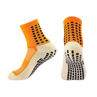 MagiMobo Grip Football Socks Glue Dispenser Men Mid Calf Socks Non Slip Running Sports Socks - Buy online at  Vibe In Cart.