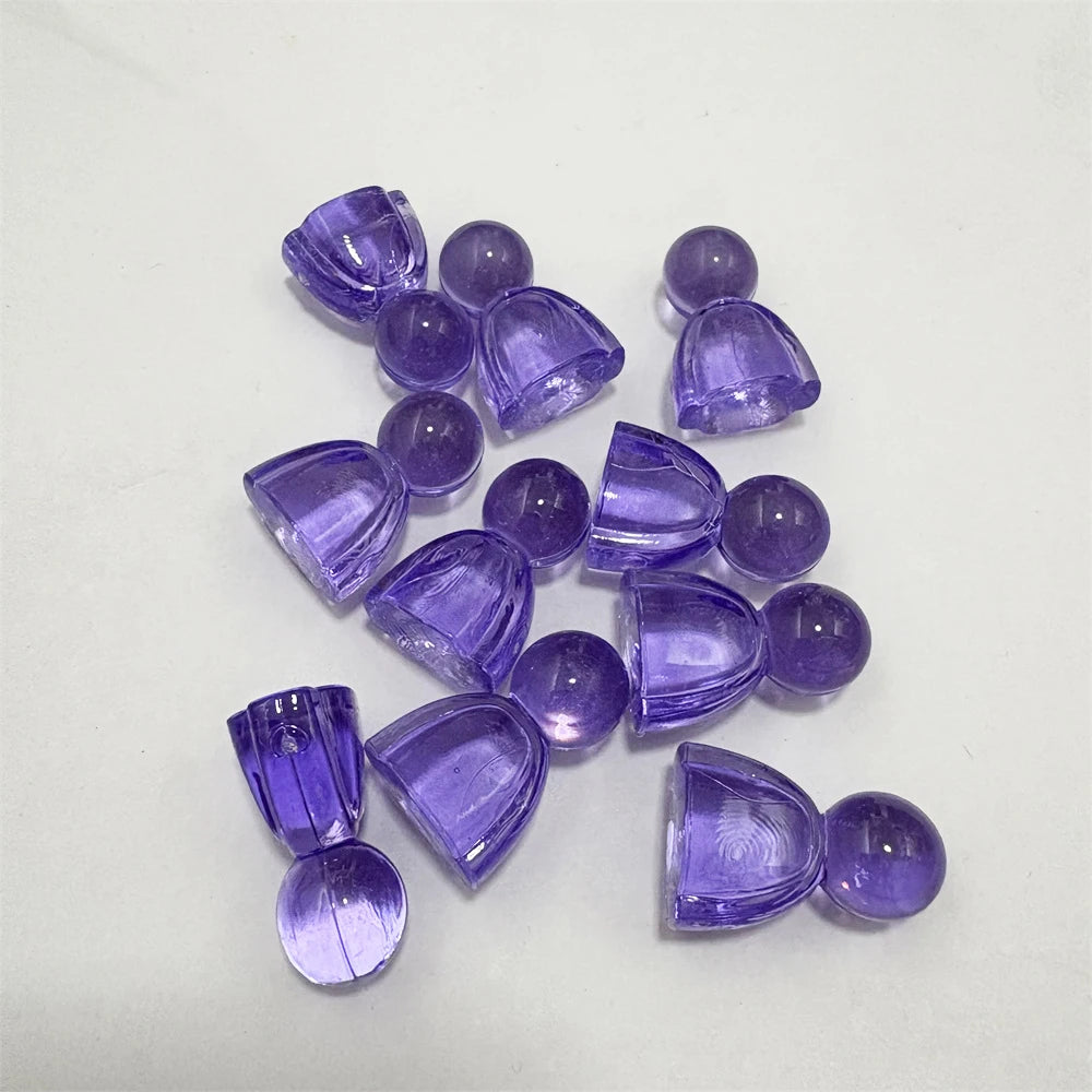 10pcs 24*16*12mm Games Markers Acrylic Colorful Humanoid Chess Pieces For Game Card Accessories - Buy online at  Vibe In Cart.