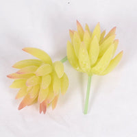 Artificial Succulent Plant Green PVC One Piece Desktop Ornament