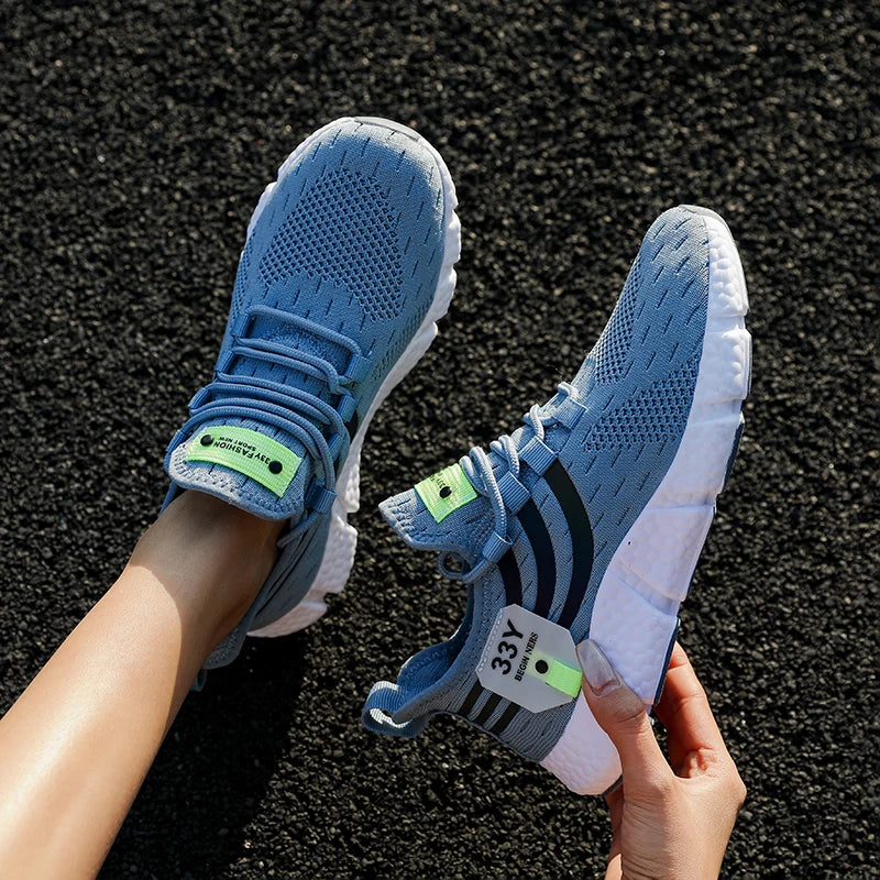 Men Casual Sneakers Summer Breathable Sport Shoes Lightweight Outdoor Mesh Running Shoes Athletic Jogging Tenis Walking Shoes - Buy online at  Vibe In Cart.