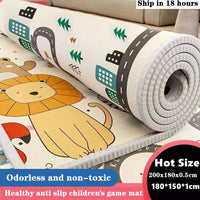 5 sizes to choose Baby Crawling Play Mats Non-toxic High-quality EPE Baby Activity Gym Carpet Baby Game Children's Safety Rug - Buy online at  Vibe In Cart.