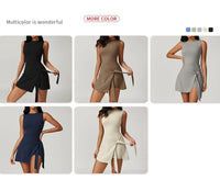 Cloud Hide SEXY Tennis Skirts Sports Dress Golf Gym Yoga Dresses Women Girl Running Workout Long Skirt Fitness One Piece Dress - Buy online at  Vibe In Cart.