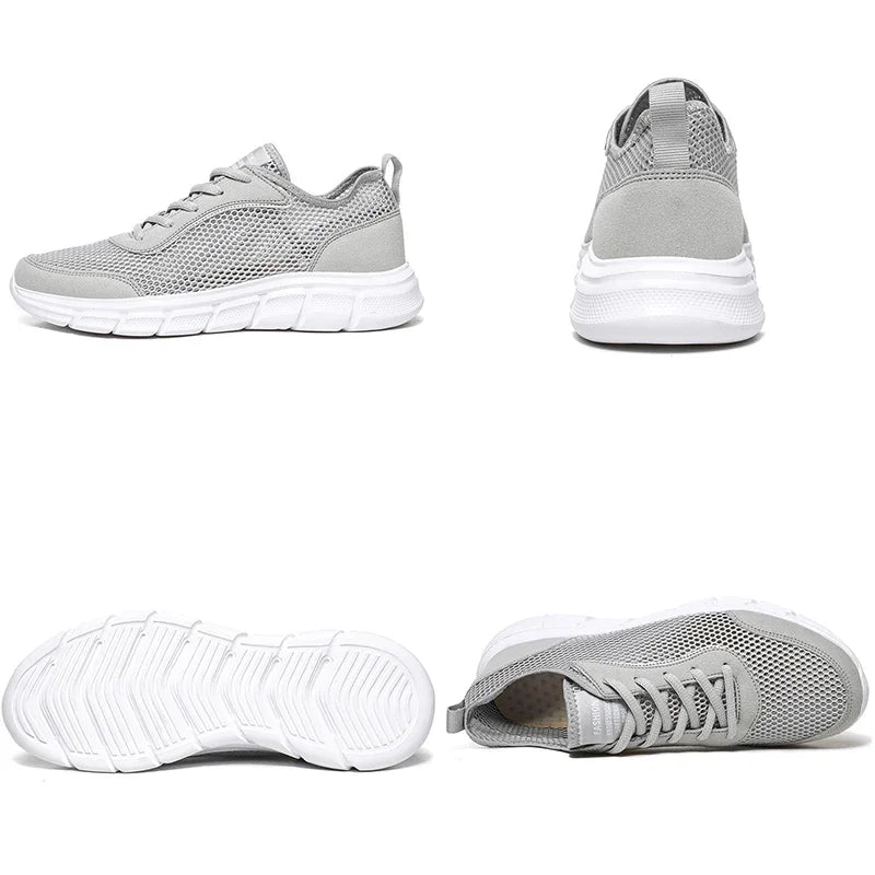 Summer Mesh Shoes Men Sneakers Breathable Light Men's Casual Shoes Lace-Up Walking Footwear Tenis Masculino Zapatillas Hombre - Buy online at  Vibe In Cart.