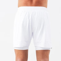 men's Fitness double-deck training Sports Shorts Summer 2 in 1 Quick Dry Gym Beach Pants Running Shorts Outdoor men Sweatpants - Buy online at  Vibe In Cart.