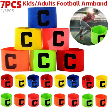 Football Armband Captain Soccer Bracelet Non-slip Soccer Ball Leader Soccer Armband Adjustable Bright Color Football Accessories - Buy online at  Vibe In Cart.
