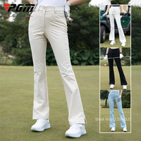 Pgm Golf Flared Pants for Women Spring High-waisted Slim Fit Long Pants Summer Elastic High-end Trousers Ladies Golfer Clothing - Buy online at  Vibe In Cart.