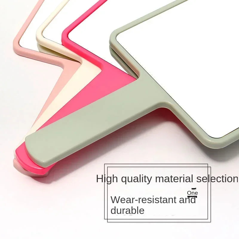 Eyelash Extension Handheld Makeup Mirror Square Makeup Vanity Mirror with Handle Hand Mirror SPA Salon Compact Mirrors - Buy online at  Vibe In Cart.
