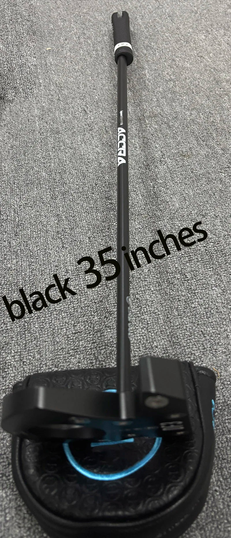 Right-Handed Golf Putter, 33-36 Inch, Graphite Shaft, 2 Degree Offset