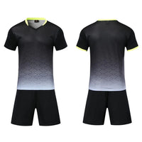 Customizable Unisex Soccer Jersey and Shorts Kit for Adults