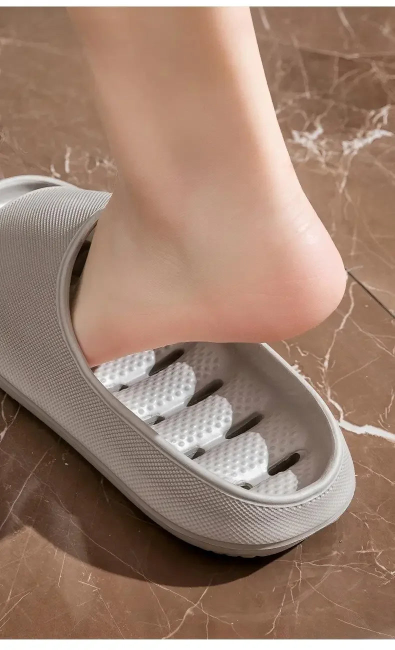 Men's Anti-Slip EVA Indoor Slippers Quick-Drying Flat Heel