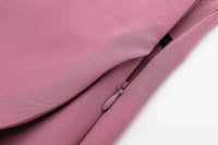 Women's High Waist Asymmetric Mini Regular Fit Polyester Skort