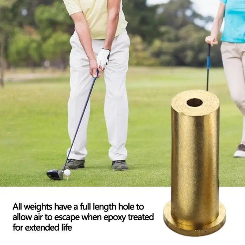 Golf Brass Shaft Tip Plug Swing Weight Golf Club Weight For Golf Sports Golf Accessories Steel Shaft Weights For Golf Practice - Buy online at  Vibe In Cart.