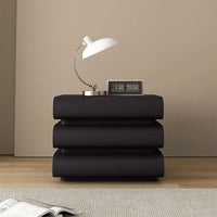 Modern Morocco Nightstand with Drawers and Storage