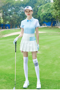 TTYGJ Golf Skirts for Women School Style Golf Clothing Versatile High Waist Skorts Ladies Anti-light Pleated Tennis Skirt XS-XL - Buy online at  Vibe In Cart.