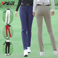 PGM Autumn Winter Ladies Golf Pants Women Warm Fleece Slim Sport Trousers Windproof Elastic Tennis Pants Golf Apparel XS-XL - Buy online at  Vibe In Cart.