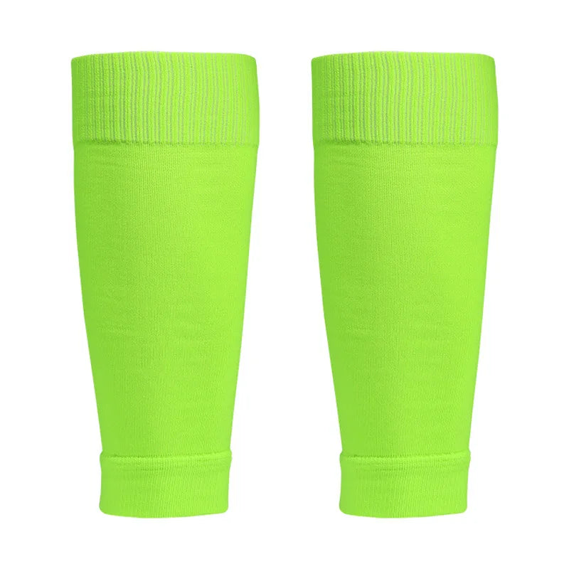 1 Pair Hight Elasticity Soccer Protective Socks Without Feet Kids Adults Shin Pads Guard For Football Sport Leg Support Sleeves - Buy online at  Vibe In Cart.