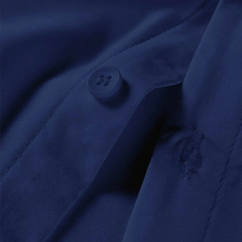 New Men's Business Casual Solid Color Short Sleeved Shirt for Summer Fashion No Ironing Comfortable and Versatile Top - Buy online at  Vibe In Cart.