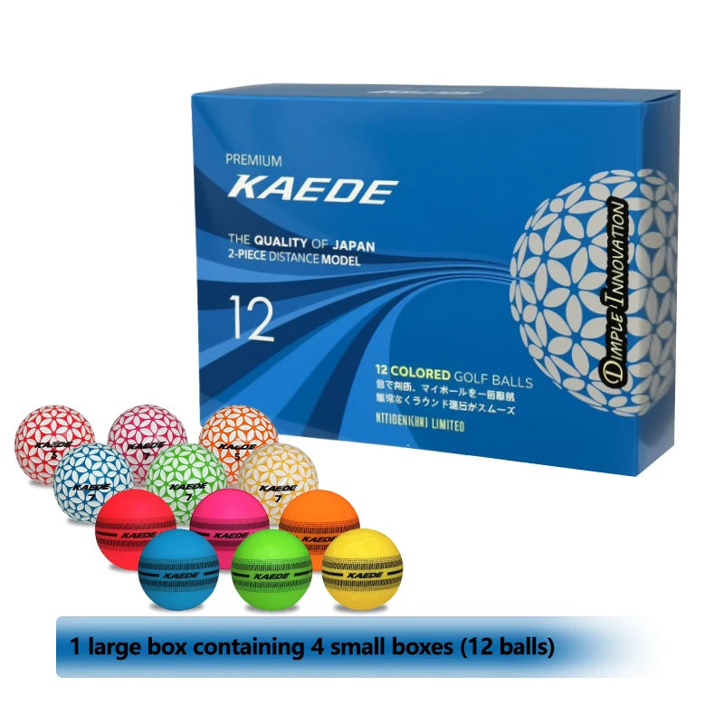 Set of 12 Two-Piece Distance Golf Balls for Women
