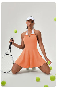 Women Tennis Skirt Summer Solid Color Outdoor Running Suit Breathable Quick Dry Workout Clothes Golf Dress Female Sportswear - Buy online at  Vibe In Cart.