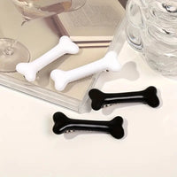 White Bone Hair Clip Cute Cartoon Bobby Pin Girl Fashion Dog Bones Decoration Small Hairpins Barrettes Y2K Accessories Wholesale - Buy online at  Vibe In Cart.