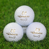 Set Of 1, 3, Or 6 Elastic Resistant Golf Practice Balls