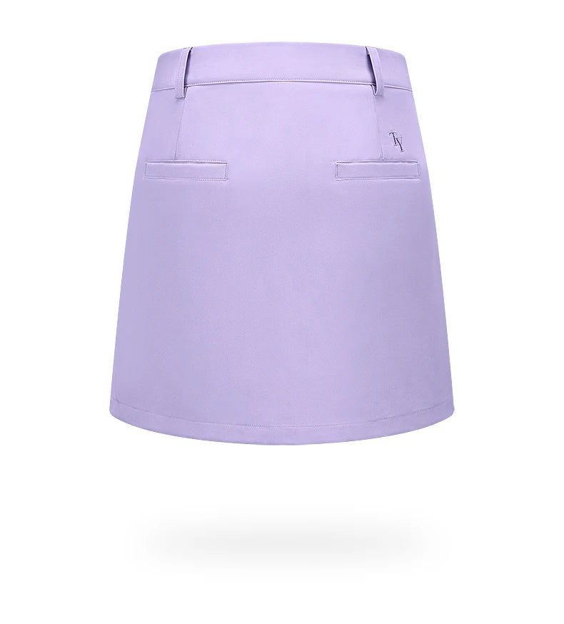 TTYGJ New Golf Skirt Women Spring Autumn Fashion A-lined Skirt Ladies Outdoor Sports Skorts Casual Golf Wear with Inner Shorts