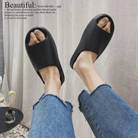 Summer Slippers For Men Women EVA Soft Bottom Indoor Home Slides Brand Slipper Man Sandals Beach Shoes Male Slippers Flip Flops - Buy online at  Vibe In Cart.