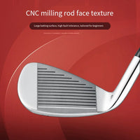 7 Iron Golf Clubs for Beginners, Steel/Carbon Shaft, Right Handed, 37 Inch Men 36 Inch Women