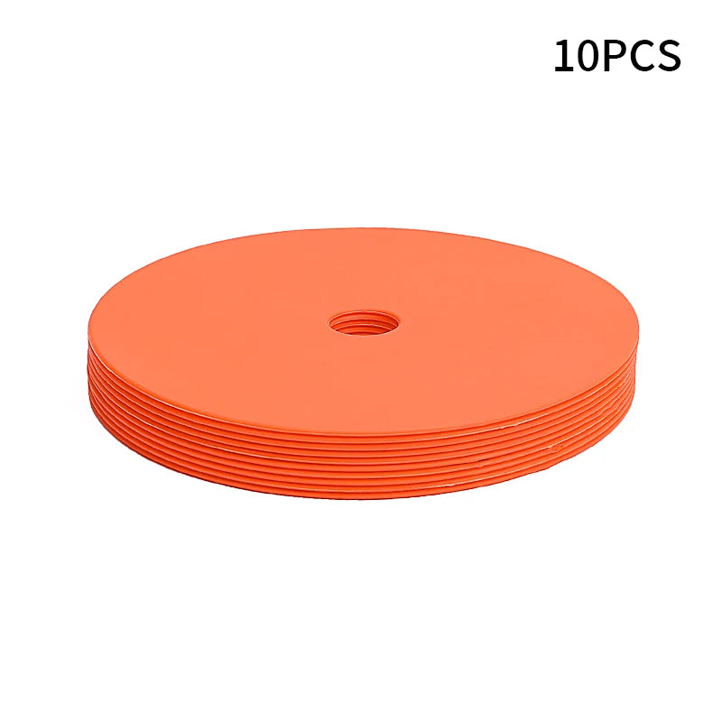 10 pieces of high quality football basketball training auxiliary sports training equipment accessories with holes landmark pad - Buy online at  Vibe In Cart.