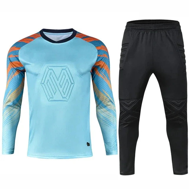 Unisex Long Sleeve Football Goalkeeper Tracksuit Uniform