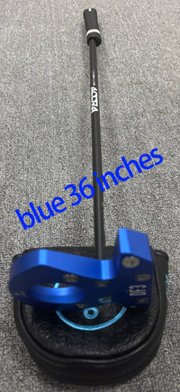 Right-Handed Golf Putter, 33-36 Inch, Graphite Shaft, 2 Degree Offset