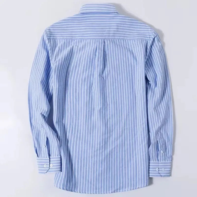 Plus 5XL 6XL Mens Oxford Shirts 100% Cotton Spring Long Sleeve Casual Business Formal Dress Shirt Regular Fit Social Man Clothes - Buy online at  Vibe In Cart.