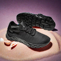 YRZL Men's White Sneakers Breathable Casual Shoes Outdoor Non-Slip Mesh Loafers Walking Lightweight Slip on Male Tennis Shoes - Buy online at  Vibe In Cart.