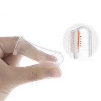 Silicone Soft Pet Finger Cuff Toothbrushes Dog Brush Bad Breath Tartar Teeth Care Tool Cat Cleaning Scrub Silicagel Pet Supplies - Buy online at  Vibe In Cart.