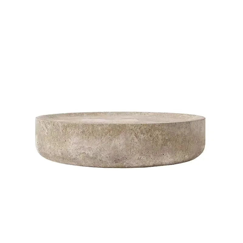 Modern Round Side Table Clear Japanese Industrial Simple Cute Space Saving Coffee Table Unique Mesas Bajas Living Room Furniture - Buy online at  Vibe In Cart.