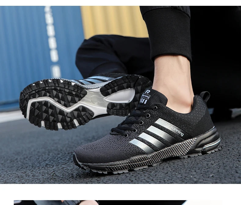 New fashionable plus-size men's casual sports shoes, walking and running shoes, tennis vulcanized men's shoes - Buy online at  Vibe In Cart.