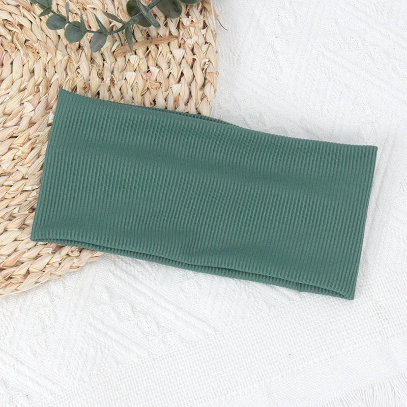 Elastic Solid Color Hair Bands for Women and Men Hairband Running Fitness Sports Yoga Headbands Girls Head Band Accessories - Buy online at  Vibe In Cart.